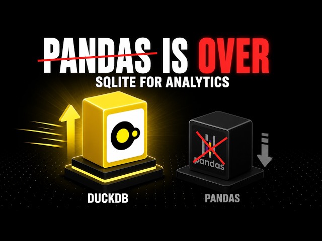 DuckDB Is Quietly Killing Pandas (SQLite for Analytics)