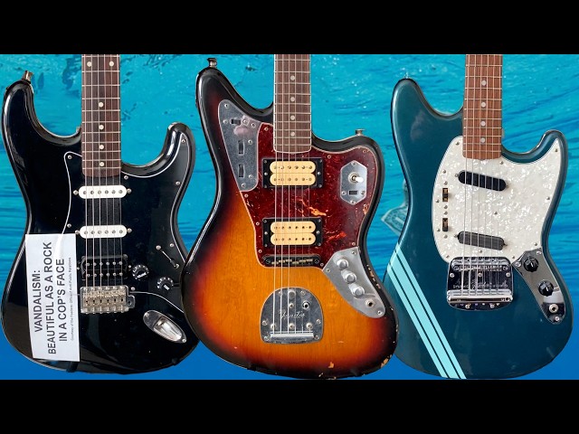 Comparing Kurt Cobain's Nevermind Guitars