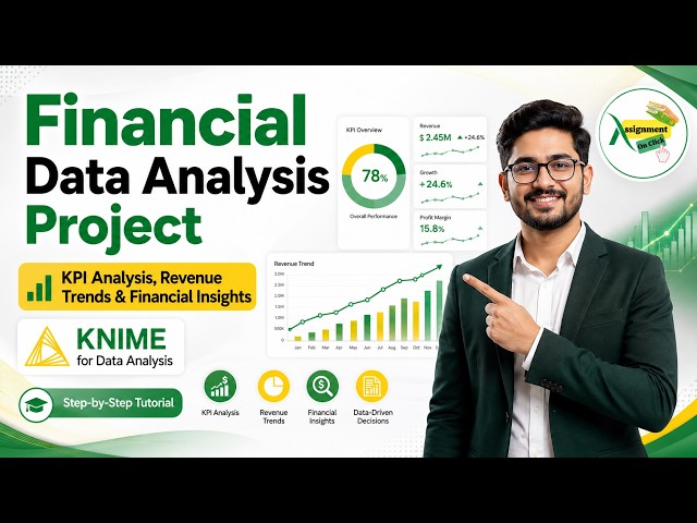 KNIME Financial Data Analysis Project: KPI, Revenue Trends and Profitability | Assignment On Click