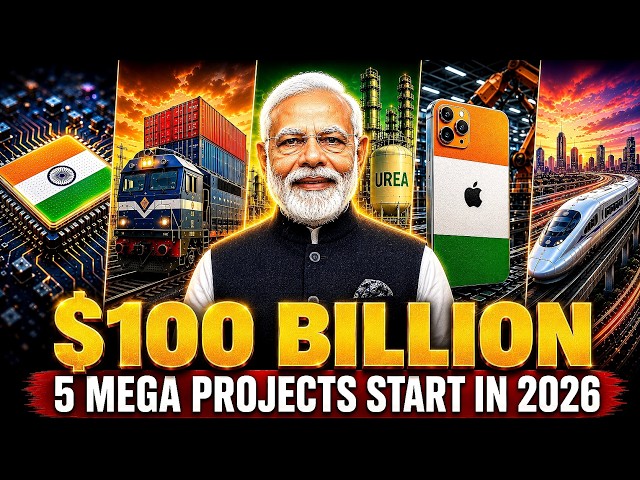 5 Mega Infrastructure Projects for India's $10 Trillion Economy