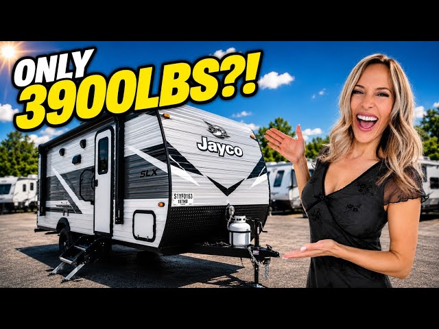 NO TRUCK NEEDED?! Tiny RV Sleeps 8?! Bunks + Murphy Bed! 2027 Jay Flight 197MB