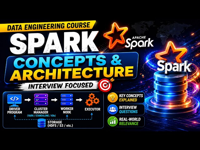 Apache Spark Architecture Explained | DAG, Lineage, Transformations & Actions | Data Engineering