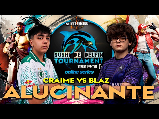 A HEART ATTACK: that’s what this SF6 match will give you | BLAZ VS CRAIME DOLPHIN SUSHI
