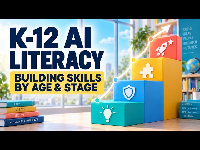 The Tiered Architecture of K-12 AI Literacy | Building AI Skills by Age and Stage | Uplatz