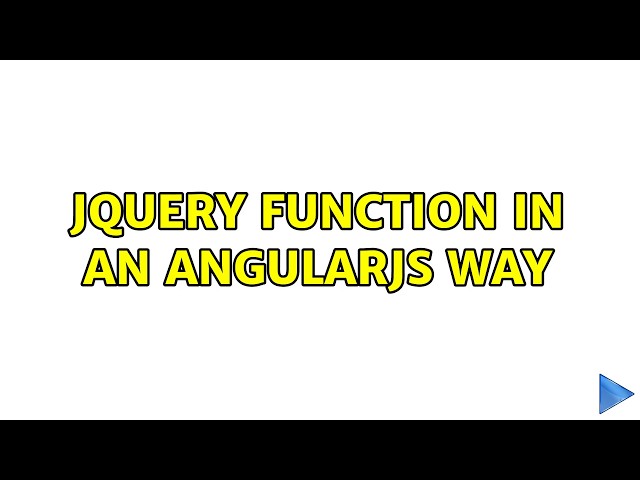 jQuery function in an AngularJS way