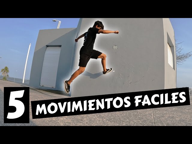 5 PARKOUR moves for BEGINNERS ✋🤸‍♂️