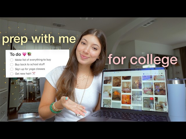 COLLEGE PREP WITH ME! 📚🌟 *haul, scheduling & getting ready*