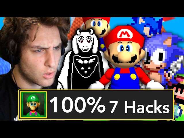 I Got EVERY ACHIEVEMENT in 7 STRANGE Rom Hacks - RetroAchievements Compilation