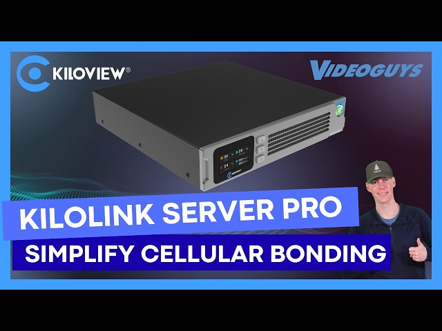 Kiloview KiloLink Station Pro: Simplify Cellular Bonding for Live Video