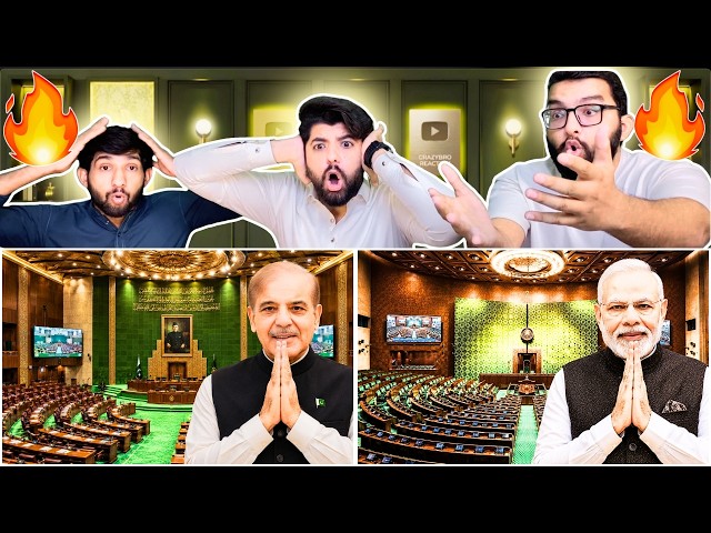 Indian Parliament vs Pakistani Parliament | Full Tour & Comparison | Pakistani Reaction 🔥