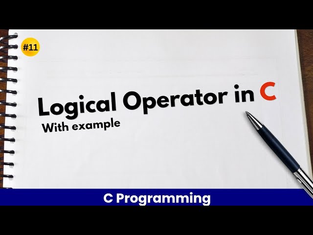 What is Logical operator in C | CodeWithSonuu #cprogramming #operator #CodeWithSonuu