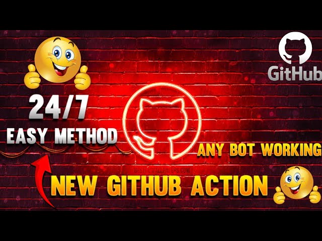 GITHUB ACTION 24/7 Trick Easy to deploy any whatsapp bot.(100% Free)