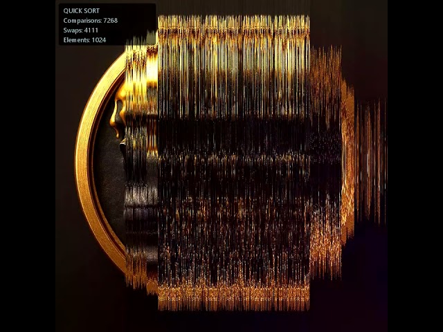 quick sort visualisation #mori #algorithm #blockchain