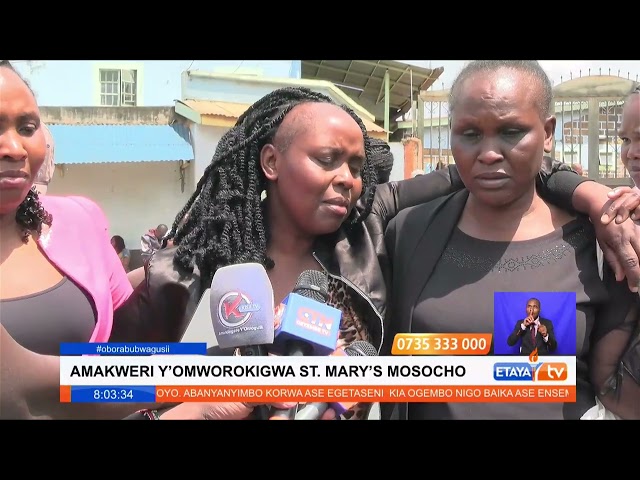 Grade 7 student collapses and die at St. Mary's Mosocho Primary