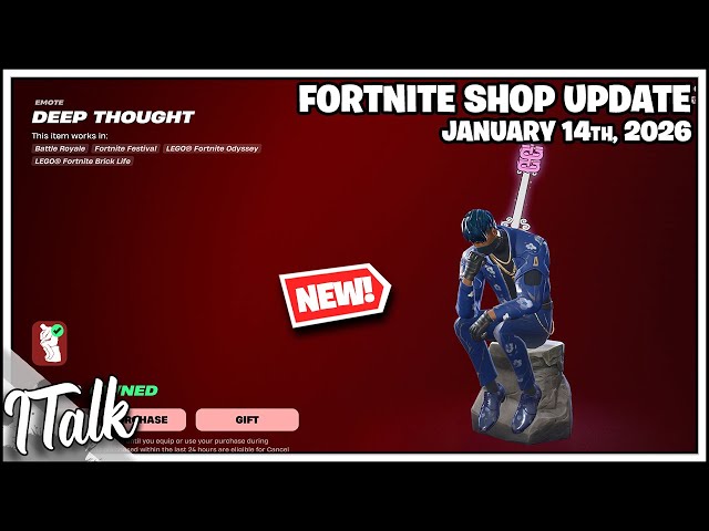 Fortnite Shop THIS EMOTE WAS LEAKED YEARS AGO! [January 14th, 2026] (Fortnite Chapter 7)