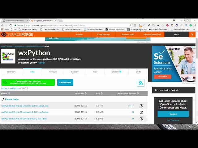 Python selenium || Robot Framework Installation || Robot framework Ride