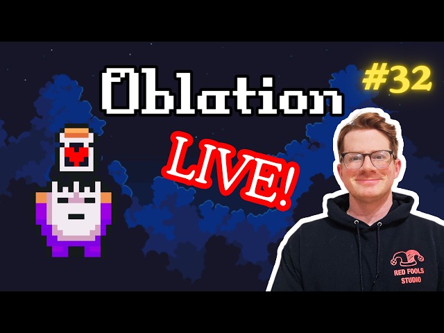 Building a Dark Fantasy Pixel RPG in Godot | Game Dev Live 🎮(P32)