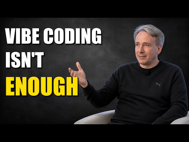 Linus Torvalds: Vibe Coding Isn't Enough