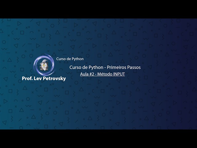 Curso de Python - Método input