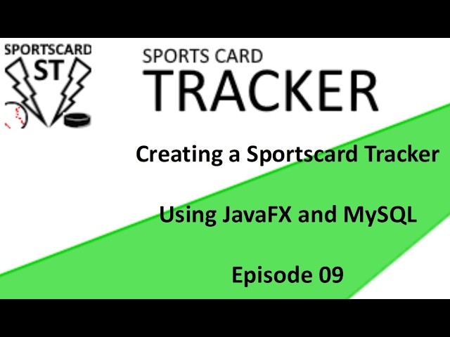 Sports Card Tracker Episode 09