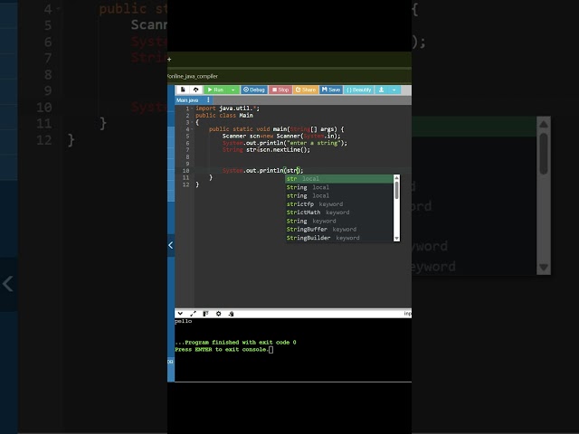 Remove space in String Java || Java in Tamil || #beginners #coding #strings #interview #freshers