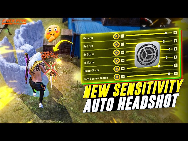 Free Fire Max Auto Headshot Trick 2026 Sensitivity | 2gb, 4gb, 6gb RAM Headshot Sensitivity Setting