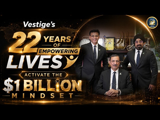 Vestige lleva 22 años empoderando vidas. Activo la mentalidad de mil millones de dólares.