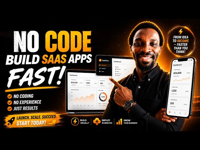 Building SaaS Without Code: Tools and Strategies (2026 Guide) #shorts