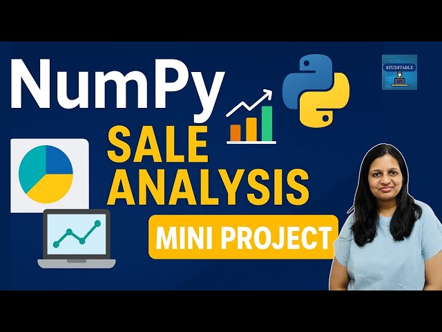 Numpy For Data Science Crash Course | Swati Garg
