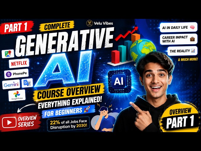Generative AI Course Overview (Part 1) 🚀 | Complete Roadmap for Beginners