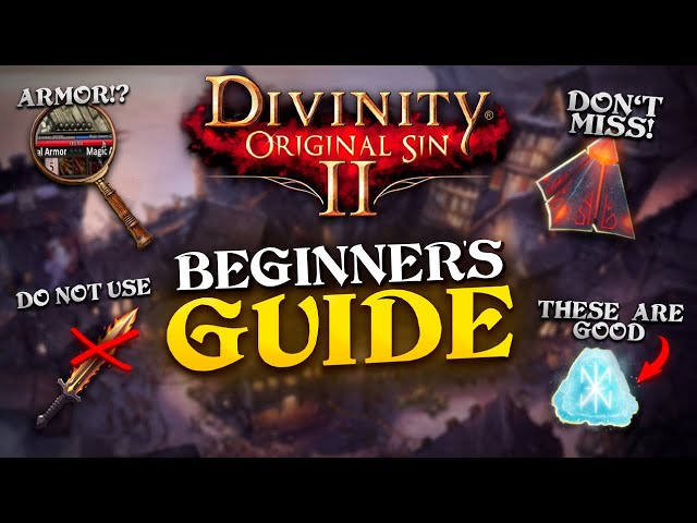 Divinity Original Sin 2 - Complete Beginner's Guide (Definitive Edition)🔥