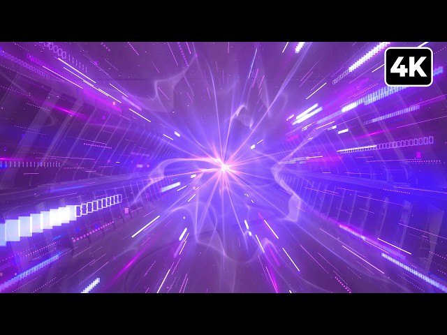 High Speed Data Stream Loop | 10 Minute Loop | 4K Tech Background
