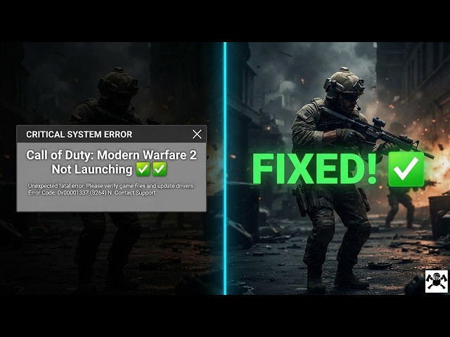 How to Fix Call Of Duty Modern Warfare 2 Not Launching ✅