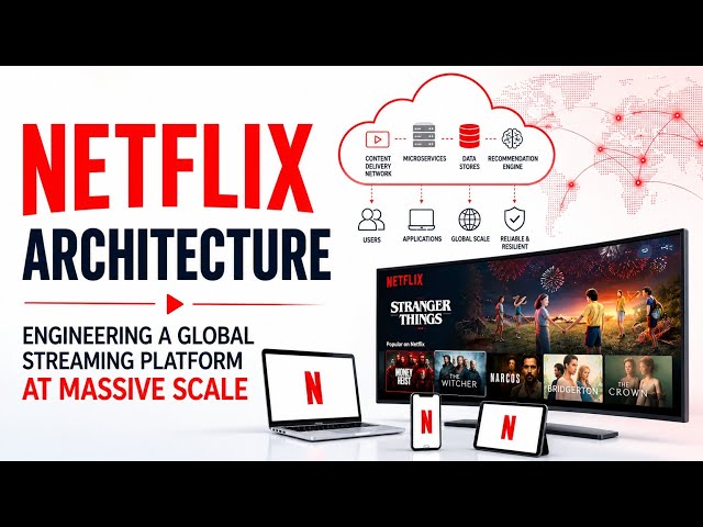 Netflix Architecture | Engineering a Global Streaming Platform at Massive Scale | Uplatz