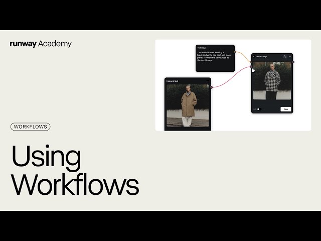 Using Workflows | Runway Academy