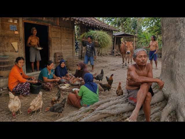 Life on the Mountainside‼️Drought Hits, Bringing a 70s-Style Traditional Javanese Village Atmosphere