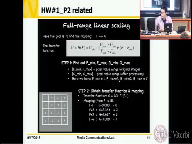 EE 569 Introduction to Digital Image Processing Fall Sep, 17 2019  Lecture 06
