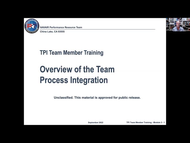 Team Process Integration - Overview