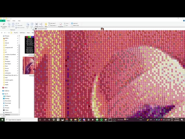 Image to Colored Terminal Text Generator