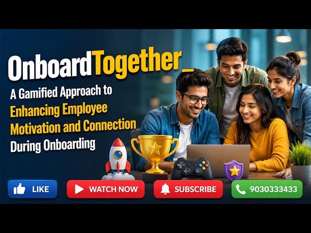 OnboardTogether: Gamified Employee Onboarding System | Computer Science Final Year Project 2026