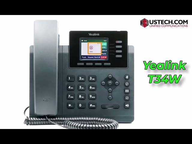 How to use the Yealink T34w VoIP Phone Yealink T34w How to Video Popular Video With Timeline Markers