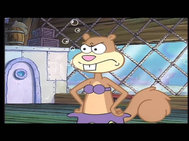 Sandy Cheeks Proves Land Creatures are Better