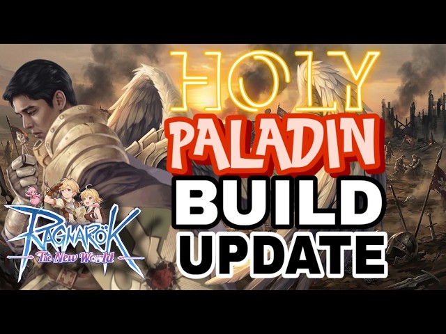 3M PER HIT!!! Holy Paladin Build Update | Ragnarok: The New World