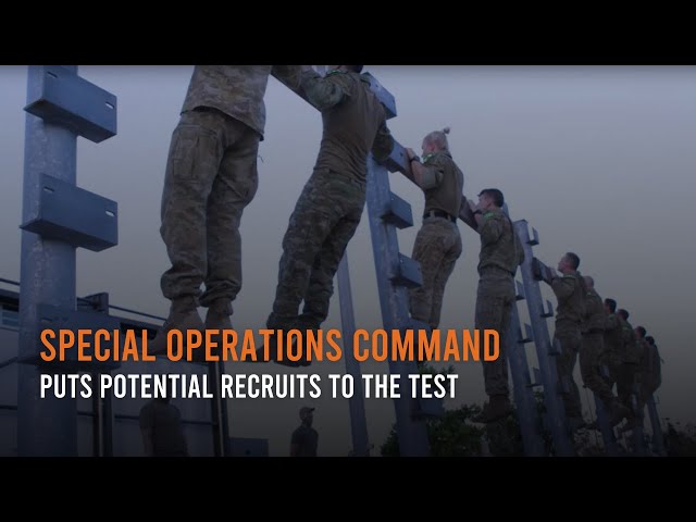 Special Operations Command puts potential recruits to the test