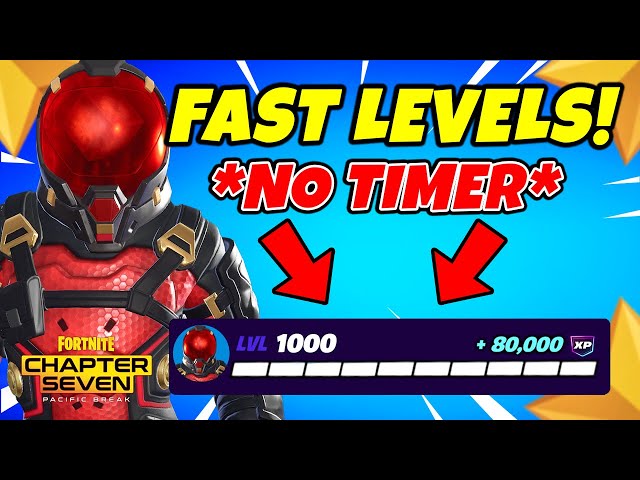*NEW* NO TIMER Fortnite XP MAP How To LEVEL UP FAST in Fortnite CHAPTER 7!