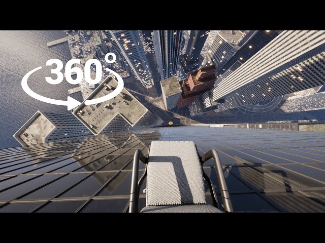 Fall into the backrooms in 360°  VR  4K