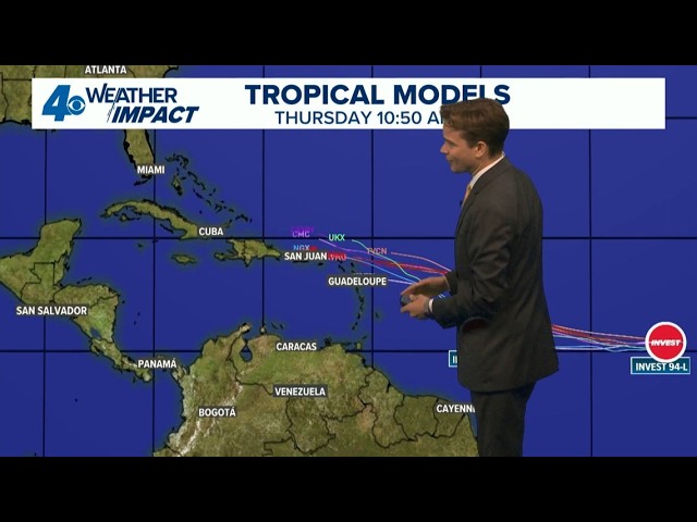 Friday morning Tropical Update: Tracking Invest 92 & 94