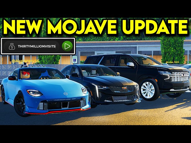 *NEW* CARS, MONEY CODE, MAP CHANGES & LICENSE PLATES IN MOJAVE VALLEY!