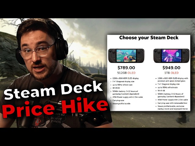 The Steam Deck Just Got A Lot More Expensive - Luke Reacts