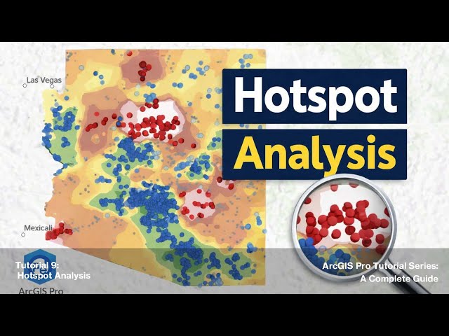 Hotspot analysis in ArcGIS Pro (Tutorial 9)